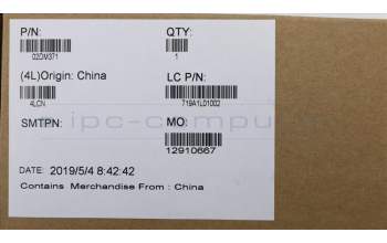 Lenovo 02DM371 CABLE FRU Camera Cable FPC HD RGB Camera