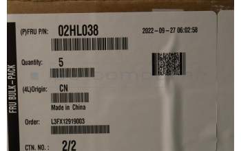 Lenovo 02HL038 CABLE LCD RGB Cable,Luxshare