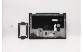 Lenovo 02HL513 C-Abdeckung mit Tastatur, Dänisch, Schwarz, Hintergrundbeleuchtung