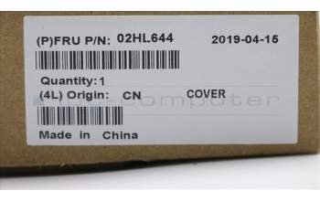 Lenovo 02HL644 MECH_ASM WL CCover+ENG ASM,BK<CHY>
