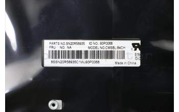 Lenovo 02HL682 MECH_ASM WL CCover+SWS ASM,BK<CHY>