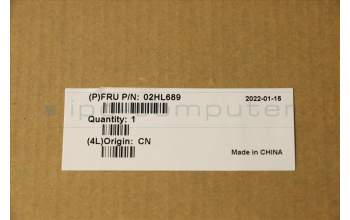 Lenovo 02HL689 C-Cover with keyboard,US English Euro,Black,Backlight