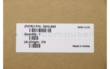 Lenovo 02HL695 MECH_ASM WL CCover+JPN ASM,BK<LTN>