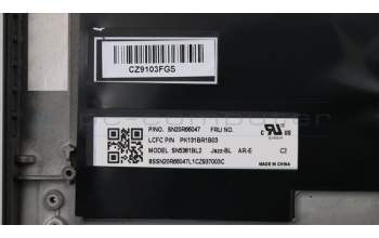 Lenovo 02HM201 C-Abdeckung mit Tastatur, Arabisch, Schwarz, Hintergrundbeleuchtung