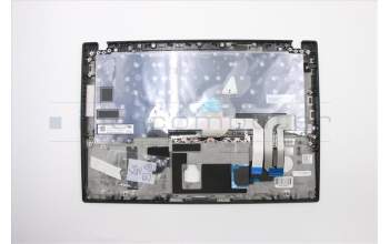 Lenovo 02HM220 MECH_ASM Ccov,JPN,BLKBD,BK,LTN