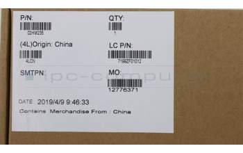 Lenovo 02HM235 MECH_ASM Ccov,UKE,BLKBD,BK,LTN