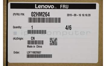 Lenovo 02HM264 MECH_ASM Ccov,SPA,BLKBD,BK,SRX