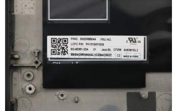 Lenovo 02HM272 MECH_ASM Ccov,058 FRA,BLKBD,FPR,BK,LTN