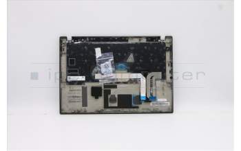 Lenovo 02HM425 MECH_ASM Ccov,EST,NBLKBD,FPR,BK,LTN