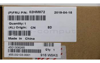 Lenovo 02HM872 CARDPOP Sensor board for WLAN