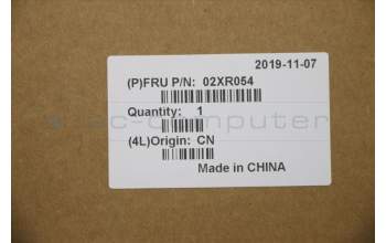 Lenovo 02XR054 BEZEL LCD Bzl ASM,RGB,P1-Gen2