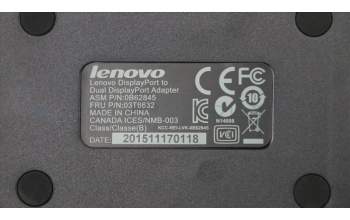 Lenovo 03T6632 CABLE FRU DP to 2DP Hub
