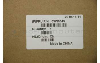 Lenovo 03W5543 FRU, Martell 3 FPIO cable and bezel Asm