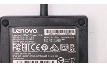 Lenovo CABLE_BO FRU USB-C Travel Hub for Lenovo ThinkPad T480 (20L5/20L6)
