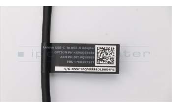 Lenovo 03X7527 CABLE_BO FRU USB-C to USB-A Adapter