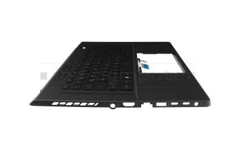 04072-04510100 original Asus keyboard incl. topcase DE (german) black/black with backlight