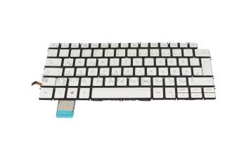 041FRG original Dell keyboard DE (german) silver/black with backlight
