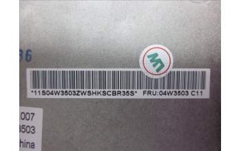 Lenovo 04W3503 MECHA FRU Base Cover ASM TB T6
