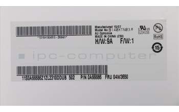 Lenovo 04W3650 PANEL AUO 14.0 HD A