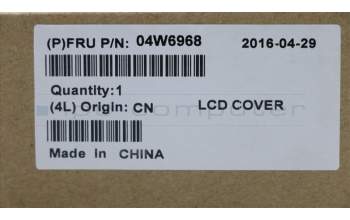 Lenovo 04W6968 FRU LCD Cover Kit 15W