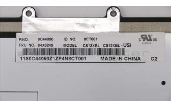 Lenovo 04X0245 NB_KYB CS13X,USI,LTN,Backlit
