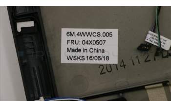 Lenovo 04X0507 FRU Rear Cover Asm 3G NFC