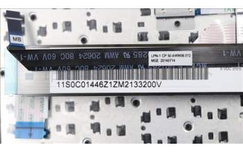 Lenovo 04X0629 KEYBD FRU Prince-KBD ARA CHY