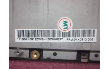 Lenovo 04X0812 FRU Keyboard Bezel ASM FPR