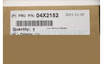 Lenovo 04X2152 CABLE FRU C.A. LVDS_Cordoba_AU