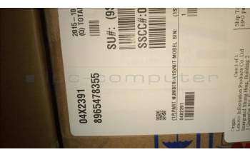 Lenovo 04X2391 Bezel, ODD Main bezel without CR asm