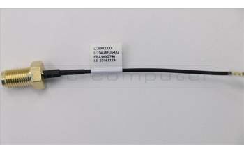 Lenovo CABLE Fru,65mm I-Pex to SMA M.2 Cable for Lenovo ThinkCentre M900x (10LX/10LY/10M6)