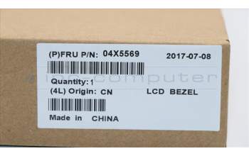Lenovo FRU LCD Bezel non-Touch Mitsubishi for Lenovo ThinkPad X1 Carbon 3rd Gen (20BS/20BT)