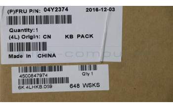 Lenovo 04Y2374 NB_KYB CS13KM,SE,CHY