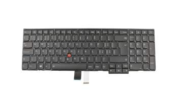 04Y2492 original Lenovo keyboard CH (swiss) black/black with backlight and mouse-stick