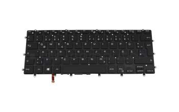 05P2NX original Dell keyboard DE (german) black/black with backlight