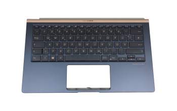 0G9Z.NFKBU.00G original Darfon keyboard incl. topcase DE (german) black/blue with backlight