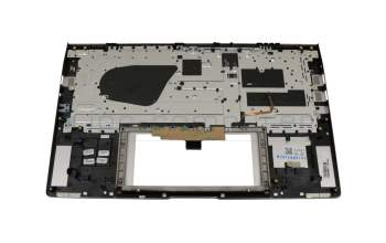 0KN1-A61GE13 original Asus keyboard incl. topcase DE (german) silver/silver with backlight