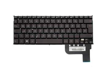 0KNB0-1622GE00 original Asus keyboard DE (german) brown