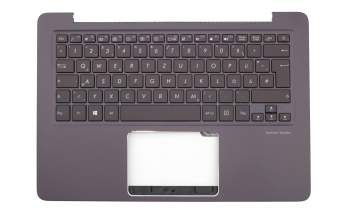0KNB0-2101GE00 original Asus keyboard incl. topcase DE (german) black/black with backlight