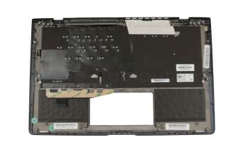 0KNB0-2606GE00 original Asus keyboard incl. topcase DE (german) black/black with backlight