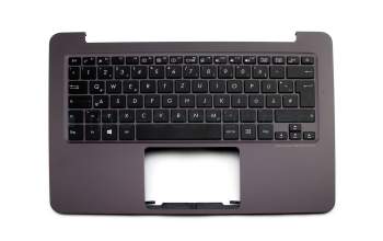 0KNB0-3131GE00 original Asus keyboard incl. topcase DE (german) black/black