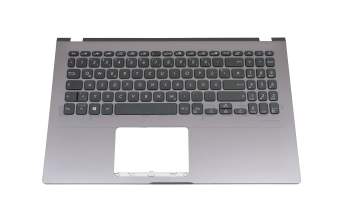 0KNB0-5117GE00 original Asus keyboard incl. topcase DE (german) black/grey