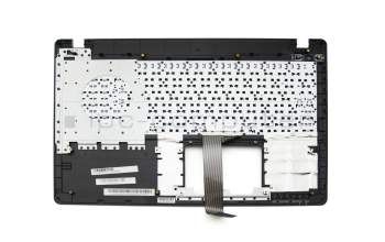0KNB0-610ABE00 original Asus keyboard incl. topcase BE (belgian) black/grey