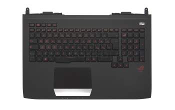 0KNB0-E601IT00 original Asus keyboard incl. topcase IT (italian) black/black with backlight