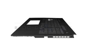 0KNR0-6910GE00 original Asus keyboard incl. topcase DE (german) black/transparent/black with backlight