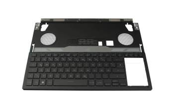 0KNR0-6914GE00 original Asus keyboard incl. topcase DE (german) black/transparent/black/red with backlight