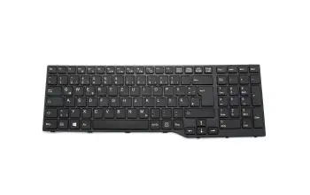 CP670825-04 Fujitsu keyboard DE (german) black/black matte