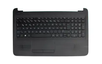 855027-041 original HP keyboard incl. topcase DE (german) black/black