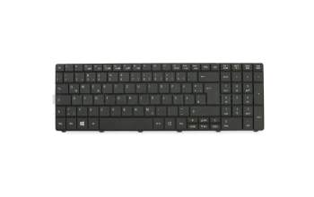 Keyboard DE (german) black original suitable for Acer TravelMate P4 (P453-M)