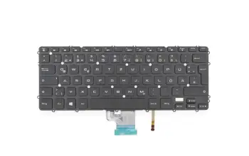 88T5Y original Dell keyboard DE (german) black with backlight